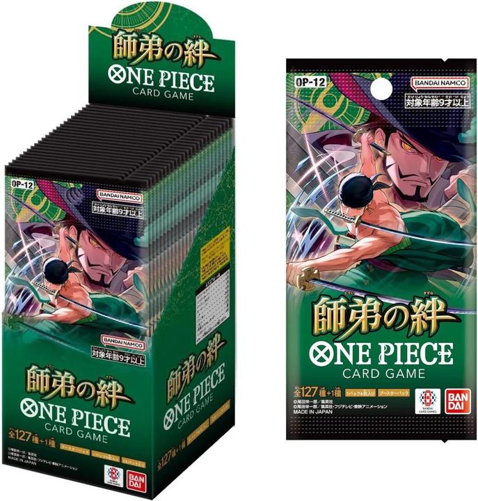 Immagine prodotto Bandai Bonds of Master and Disciple OP12 (Giapponese, Display del booster)