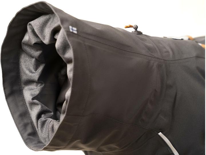 Actual product image Hurtta Mackintosh Mudventure Eco Dark grey, 35 cm (Dog raincoat)