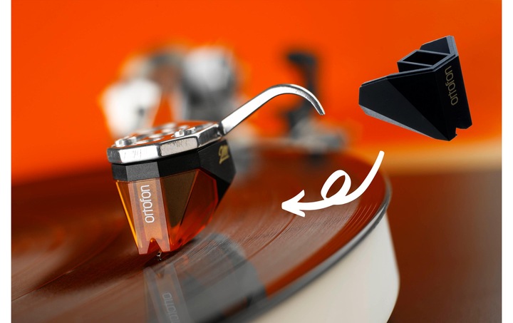 Actual product image Ortofon Stylus 2M Black Replacement Needle (Pickups)