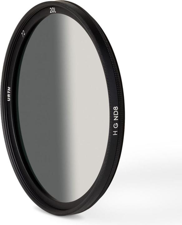 Productafbeelding Urth 72mm Hard ND8 lensfilter met gradatie (Plus+) (72 mm, ND / grijsfilter)