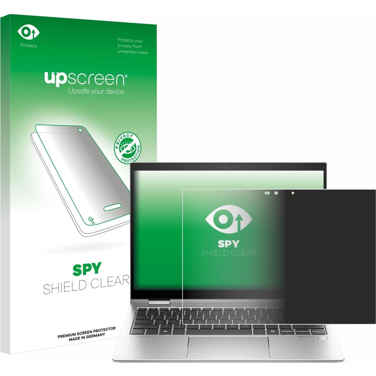 upscreen Spy Shield Blickschutzfolie (13.30"), Notebook Schutzfolie