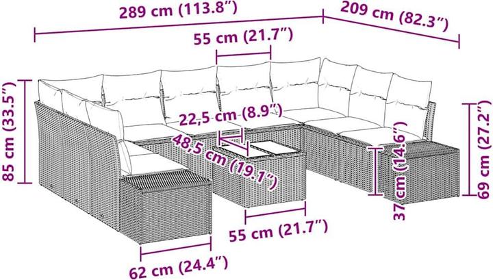 Produktbild vidaXL Selene