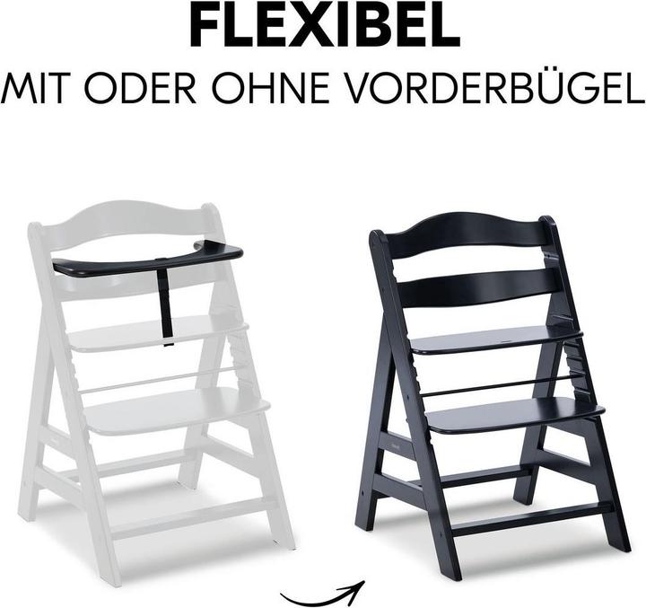 Produktbild Hauck Hochstühle Hochstuhl Alpha Plus - im Sparset inkl. Sitzkissen (Treppenhochstuhl)