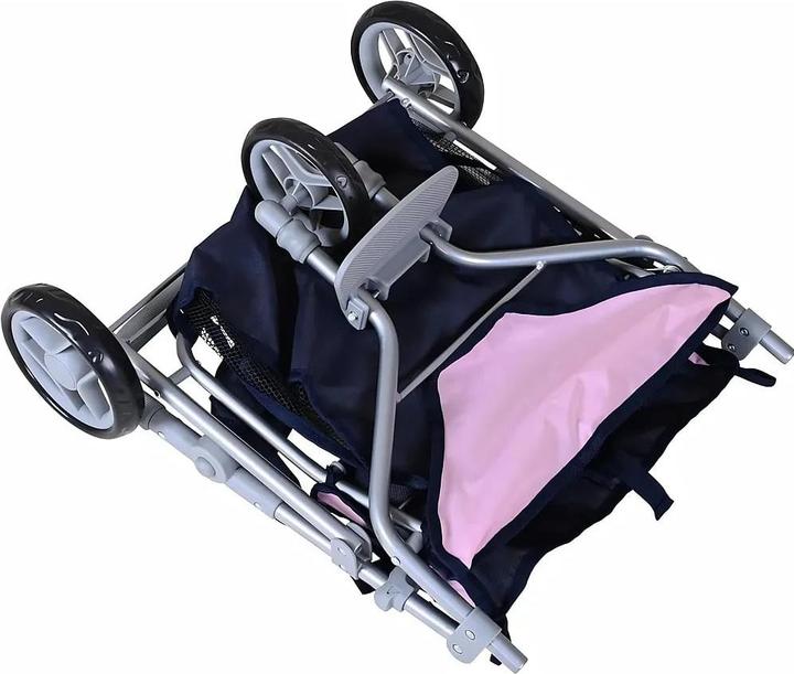 Produktbild Knorrtoys Zwillingspuppenwagen Duo - "princess blue"