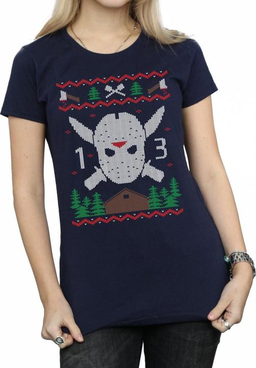 Produktbild Absolute Cult Christmas Fair Isle TShirt (L)