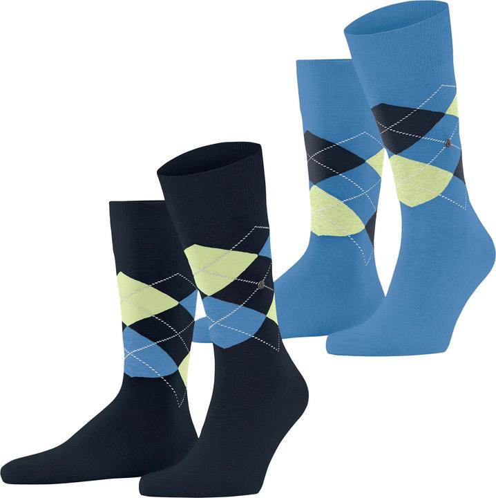 Immagine prodotto Burlington Everyday Argyle SO 2-Pack (Confezione da 2, 40 - 46)
