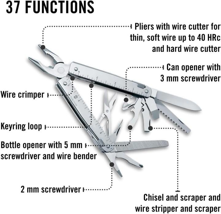 Actual product image Victorinox SwissTool X Plus (37 Functions)
