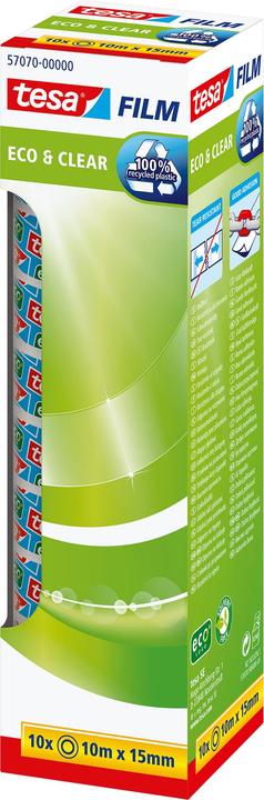 Productafbeelding tesa Plakband Eco & Clear (10mmx5m) (15 mm)