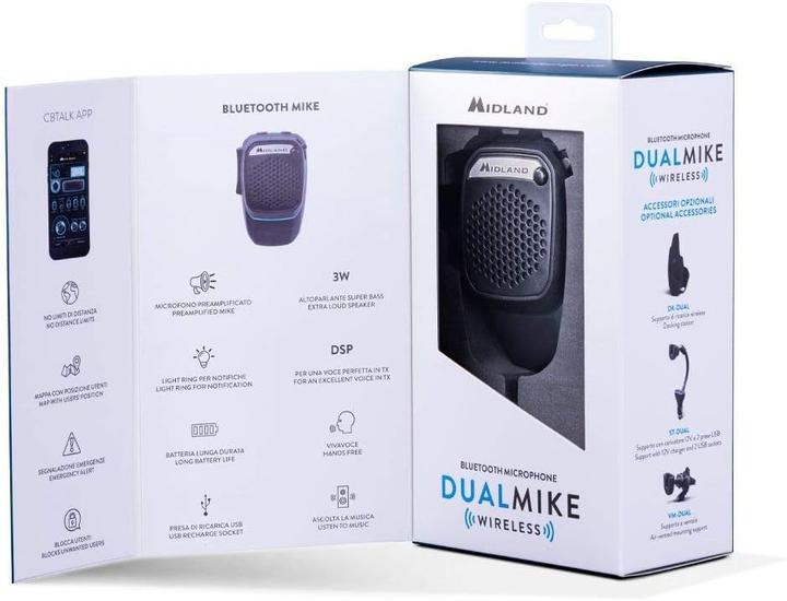 Produktbild Midland Microfono Dual Mike Wireless C1363