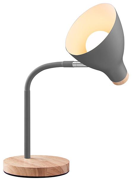 Actual product image Tracer Lampka biurkowa Scandi Grey (E27)