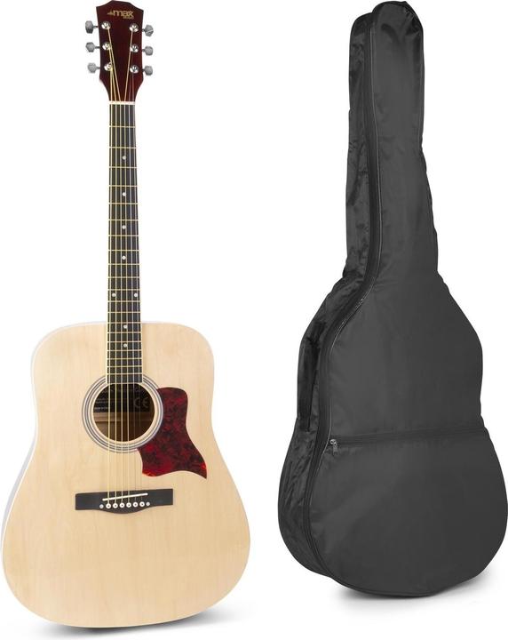 Max Westerngitarre SoloJam Set (Akustik Gitarre, Palisander, Linde)