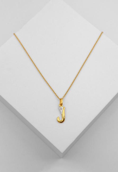 Immagine prodotto Muau Lettera (750, Oro giallo 18 carati, Oro bianco)
