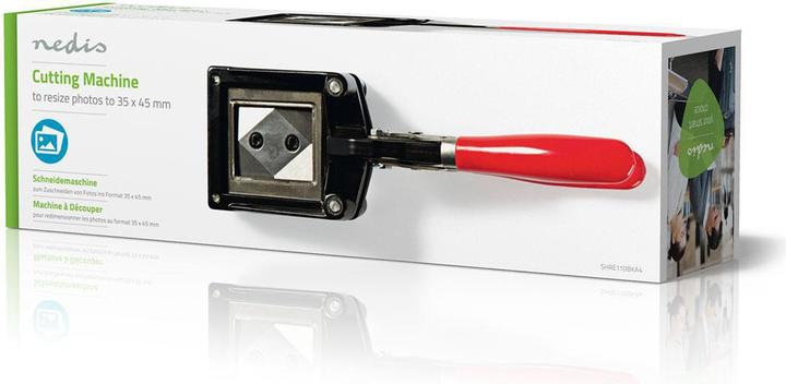 Productafbeelding Nedis Snijder voor pasfoto's, 35 x 45 mm (1 Bladen)