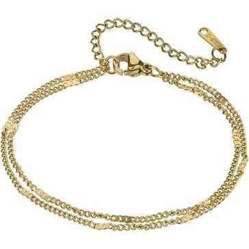 Emily Westwood, Armschmuck, - Maia Women's Gold Plated Double Bracelet EWB24026G