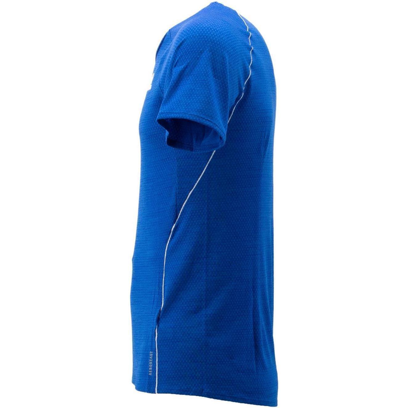Thumbnail - adidas, Sportshirt, Running Adi Runner Fitness Laufshirt Tee T-Shirt (XL), Blau, XL
