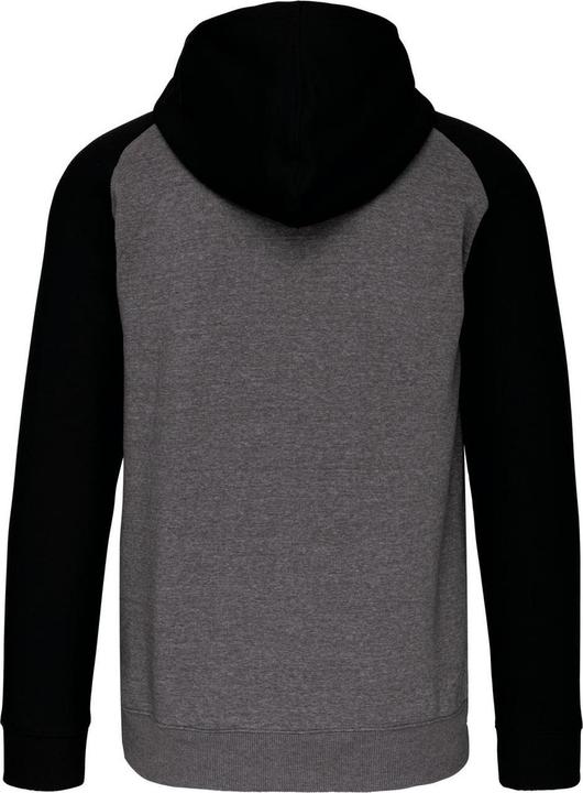 Image du produit Proact Sweatshirt zippé à capuche molleton bicolore (S)