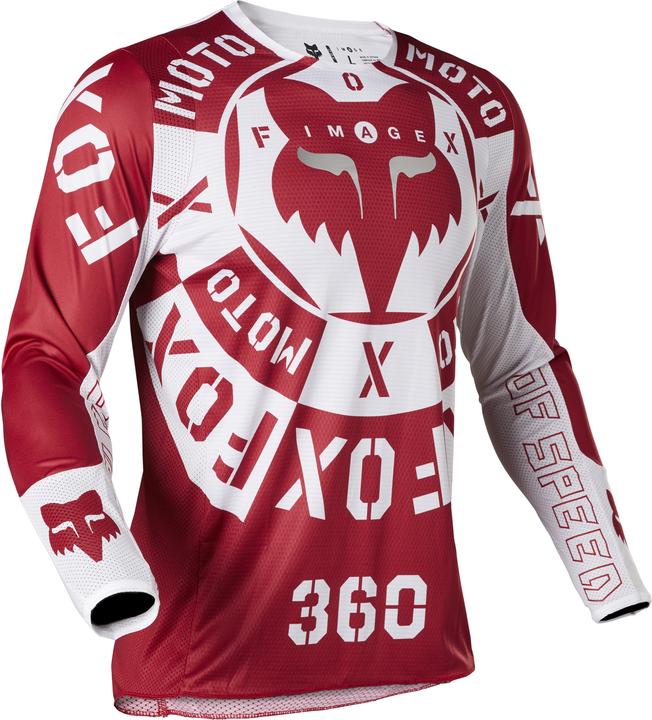 Image du produit Fox JERSEY 22 360 NOBYL RD/WHT L (L)