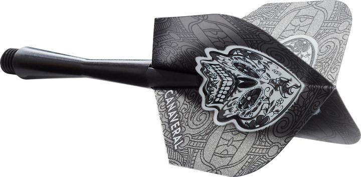 Produktbild Canaveral Dart Flights Standard Totenkopf 3er Set