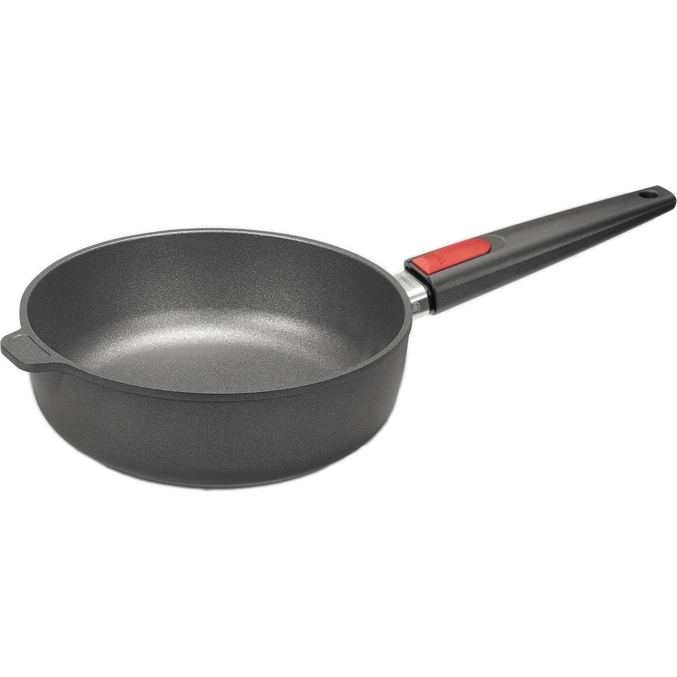 Woll 1724IL Schwenkpfanne Rund, Pfanne + Kochtopf, Schwarz