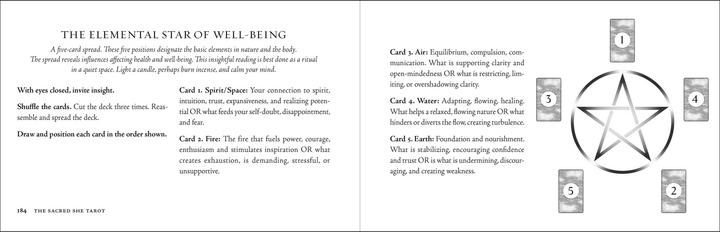 Produktbild The Sacred She Tarot Deck and Guidebook (Englisch, Ma Deva Padma, 2023)