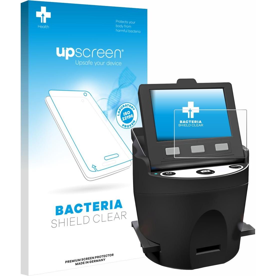 upscreen Pellicola Antibatterica (Pellicola protettiva), Custodia fotocamera, Trasparente