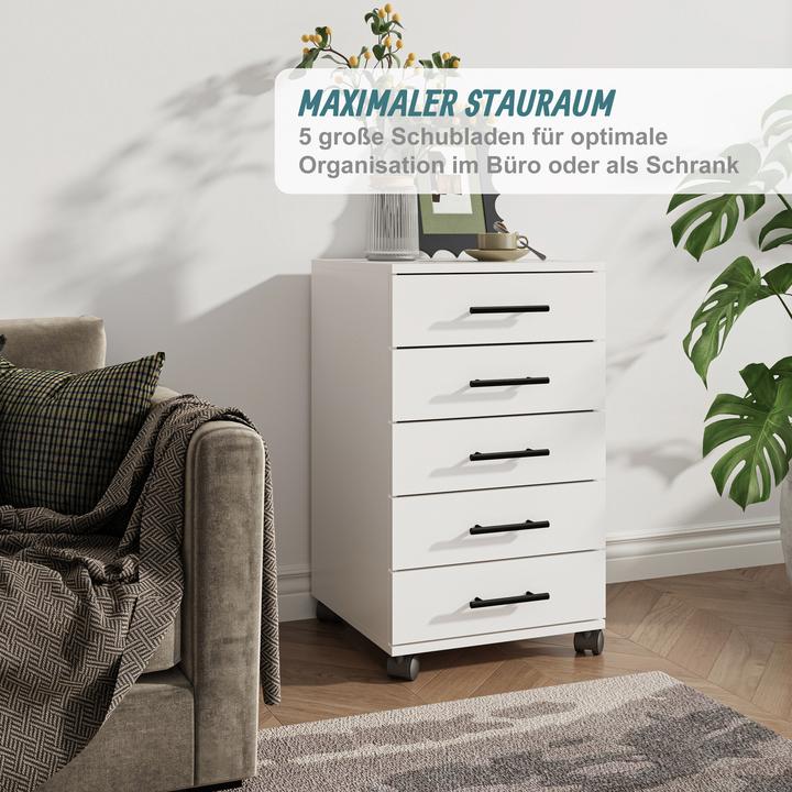 Produktbild Relaxdays Rollcontainer (40 x 40 x 69 cm)