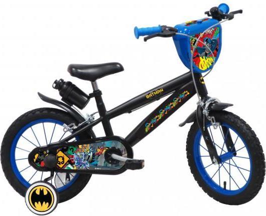 Batman Kinderfiets - Jongens - 14 inch - Zwart (14")