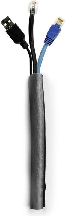 Actual product image Multibrackets Cable conduit 2m, 19mm Ø, black (Cable conduit, 200 cm)