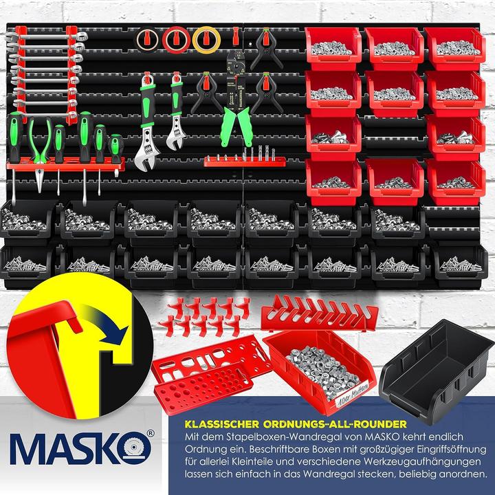 Actual product image Masko Wall shelf set