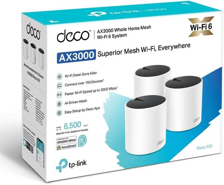 Immagine prodotto TP-Link Deco X55 (confezione da 3)
