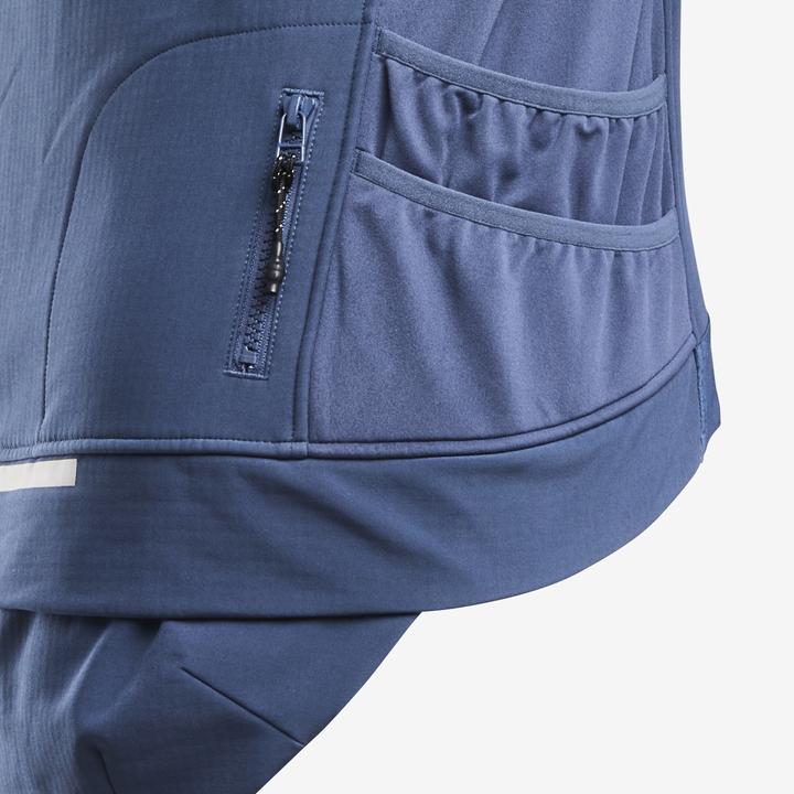 Produktbild Rockrider Fahrrad Winterjacke MTB Herren blau (M)