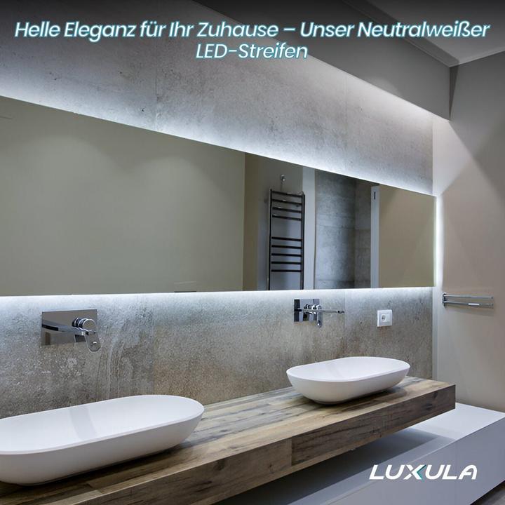 Immagine prodotto Luxula Striscia LED (Bianco neutro, 500 cm)