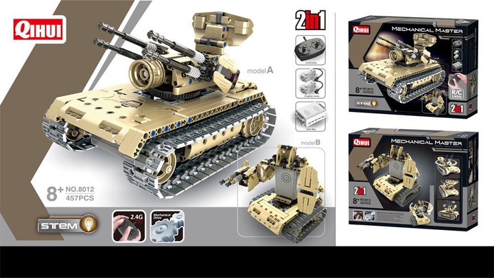 Produktbild Qihui 2-in1 Anti-Aircraft Panzer