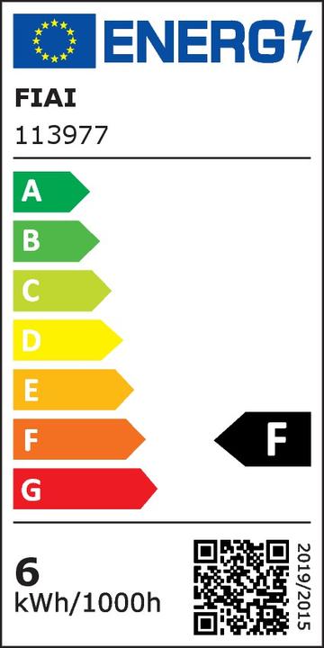 Energie-Label Isoled silber (GU10, 460 lm)