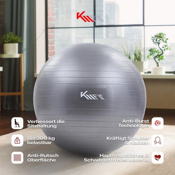Immagine prodotto Km-Fit Palla per esercizi (55 cm)