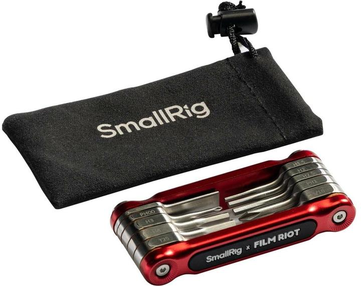 Produktbild SmallRig x FILM RIOT 10 in 1 Detent Folding Multi Tool Kit (Red) 4813