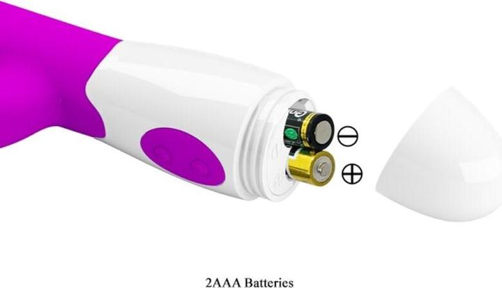 Actual product image Pretty Love Silicone, 30 vibration functions, 2AAA batteries