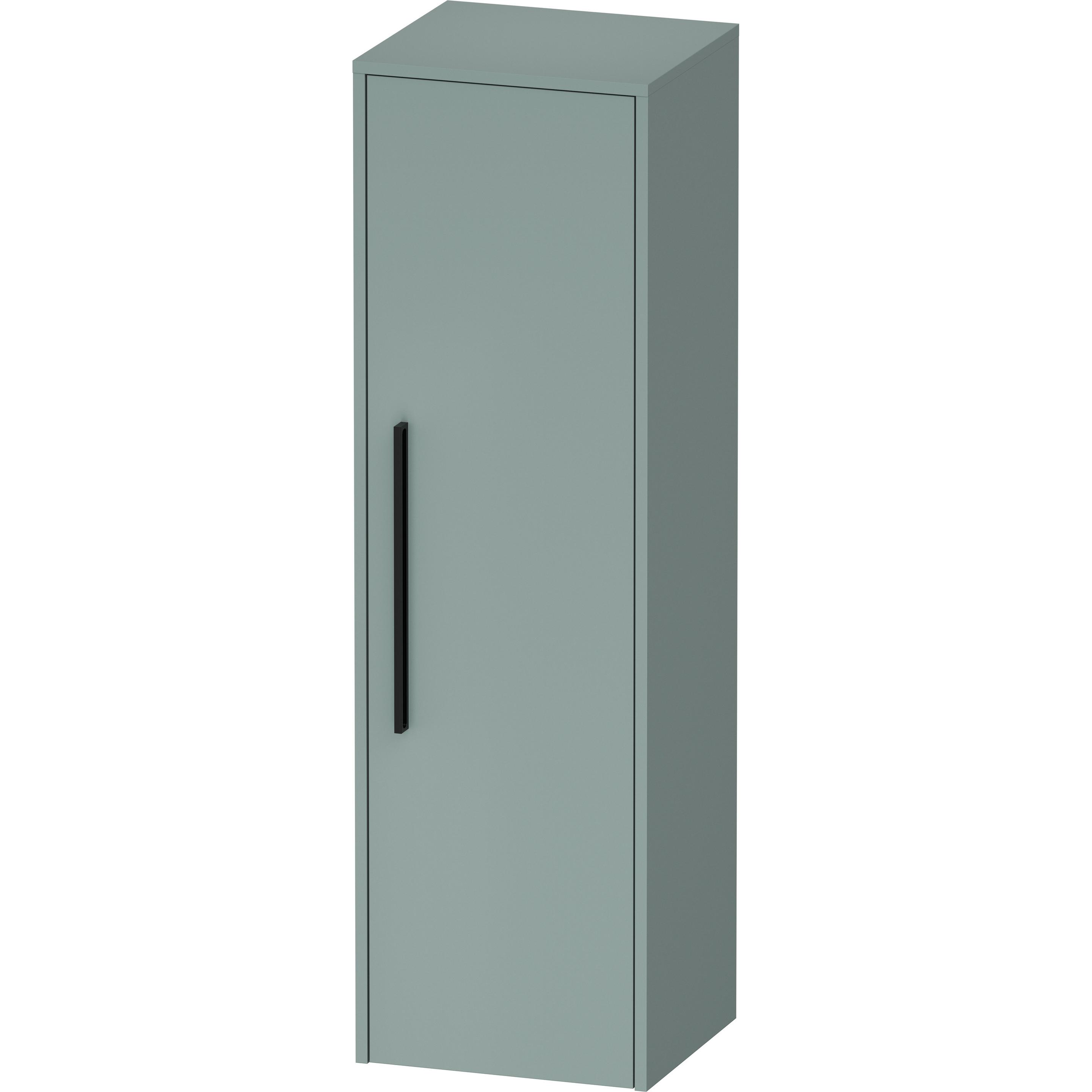 Duravit, Badezimmerschrank, D-Code Halbhochschrank, 1 Tür mit Anschlag rechts, 400x360x1320mm, mit Griff