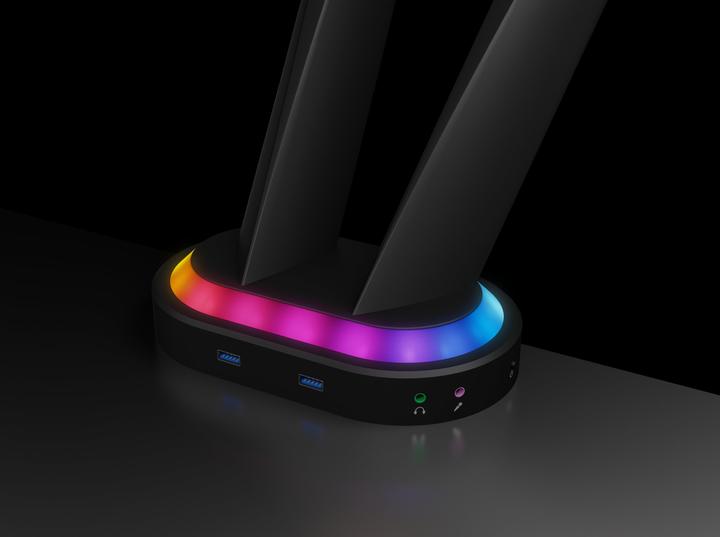 Produktbild Icy Box IB-MSG304BL-T (Tisch, 32", 16 kg)