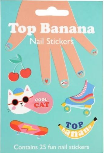 Rex London Children s nail stickers top banana (Multilingual, Collectif, 2022)