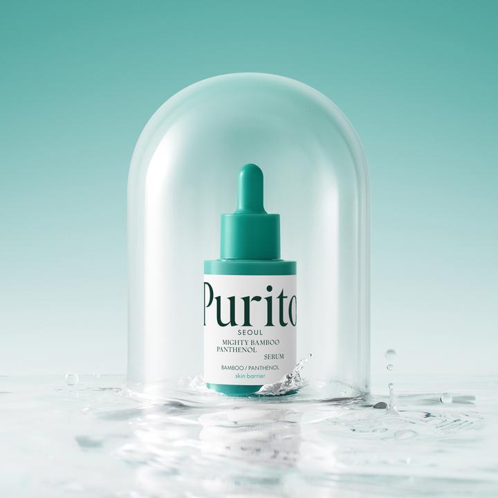 Actual product image Purito Mighty Bamboo Panthenol Glow Serum for Moisture Barrier Repair (30 ml)