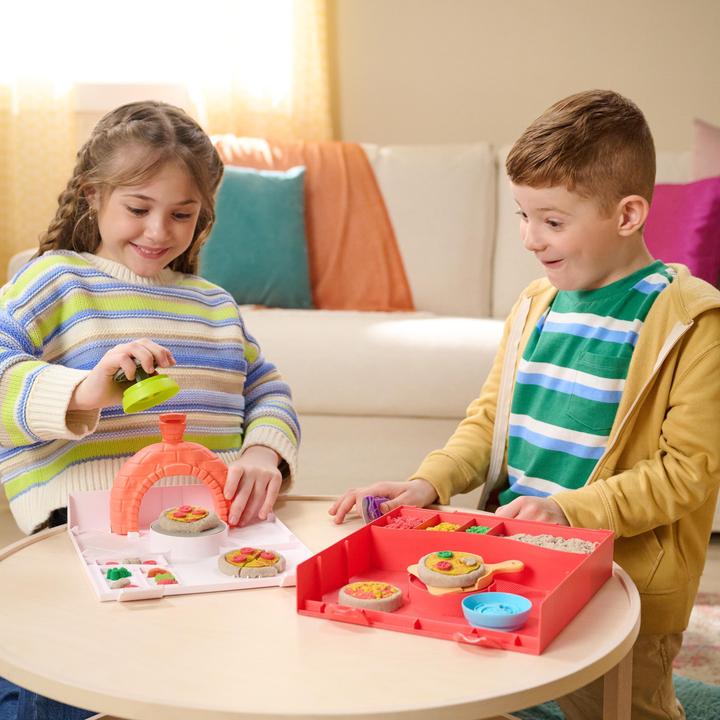 Actual product image Amigo Kinetic Sand - Squish Pizza