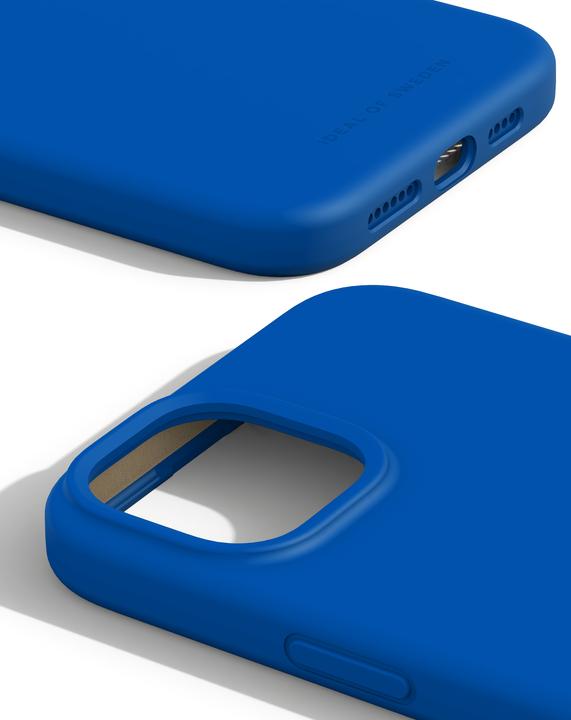 Actual product image iDeal Of Sweden Designer Silicone Cover Cobalt Blue (Apple iPhone 15 Plus)