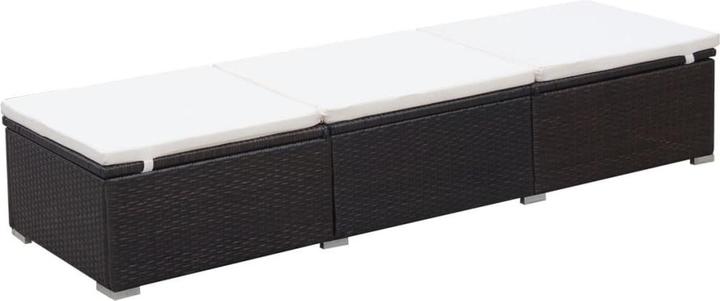 Marrone e bianco crema