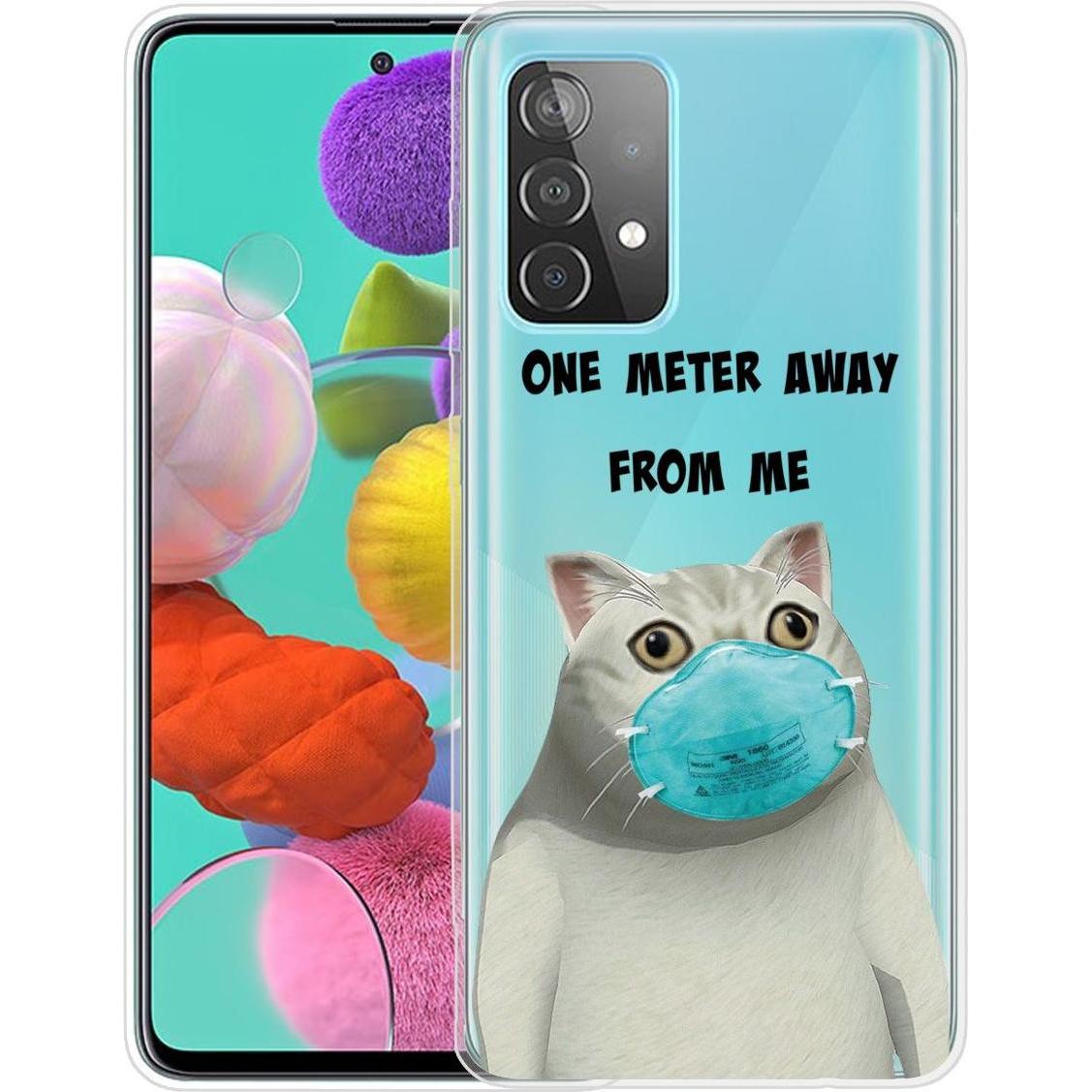 König Design Hülle Handy Schutz für Samsung Galaxy A52 4G 5G A52s Case Cover Etui Transparent (Samsung Galaxy A52s 5G, S...