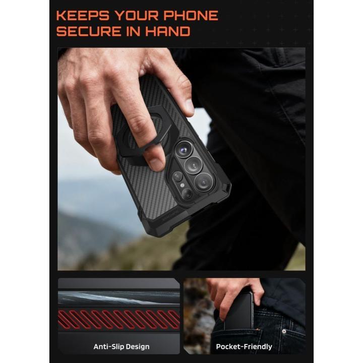 Actual product image Supcase Ub Grip Mag Magsafe Galaxy S26 Ultra Aramid (Samsung Galaxy S26 Ultra)