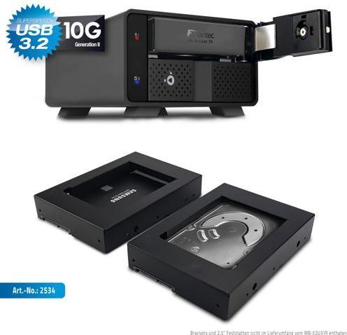 Productafbeelding Fantec MB-X2U31H (2.5", 3.5")