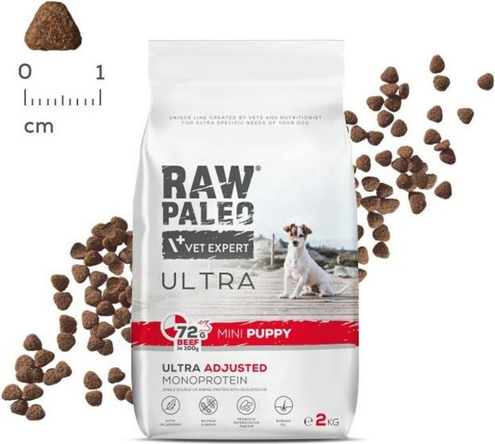 Image du produit VEE RAW PALEO Ultra Mini Puppy Beef - aliment sec pour chiots de petites races - 750 g (750 g)