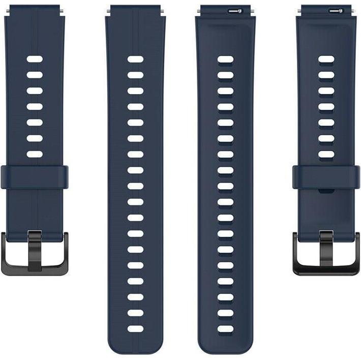 Thumbnail - Strap-it Silikonarmband (Silikon), Uhrenarmband, Blau