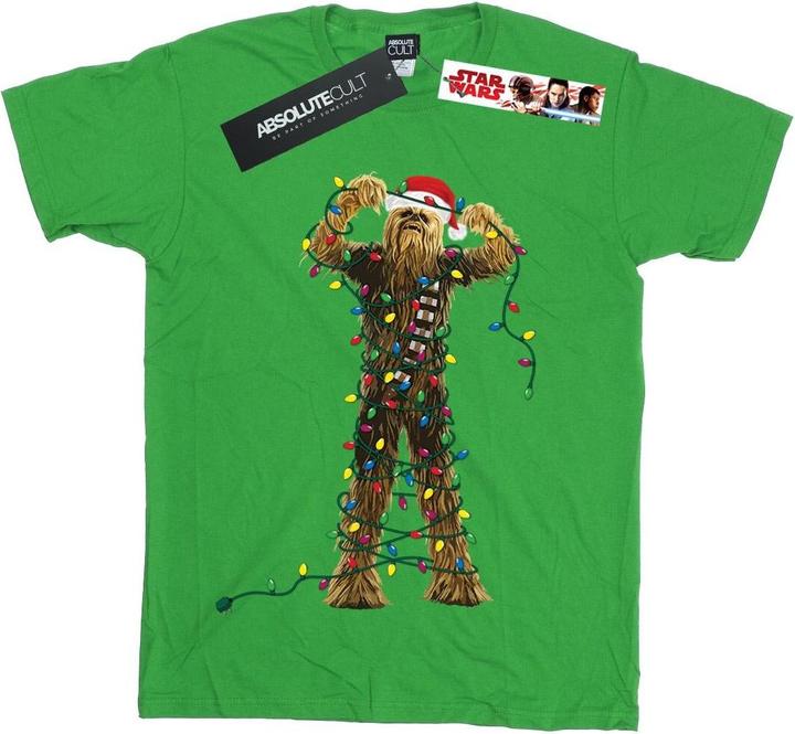 Produktbild Star Wars Chewbacca Christmas Lights TShirt Jungen (116)